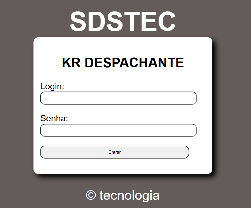 Imagem sistema despachante